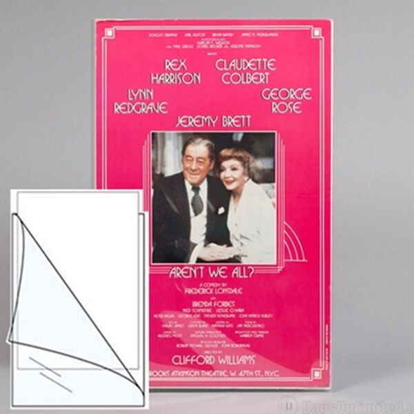 Polyester L-SLEEVES for Window Card